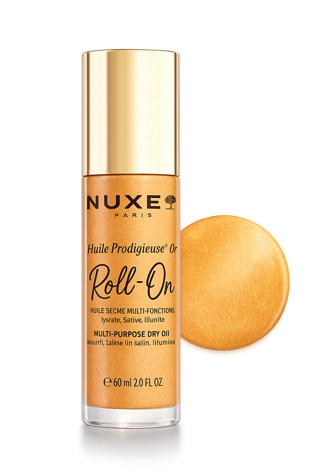 Nuxe Huile Prodigieuse Multi-Purpose Dry Oil Roll-On – 60 ml