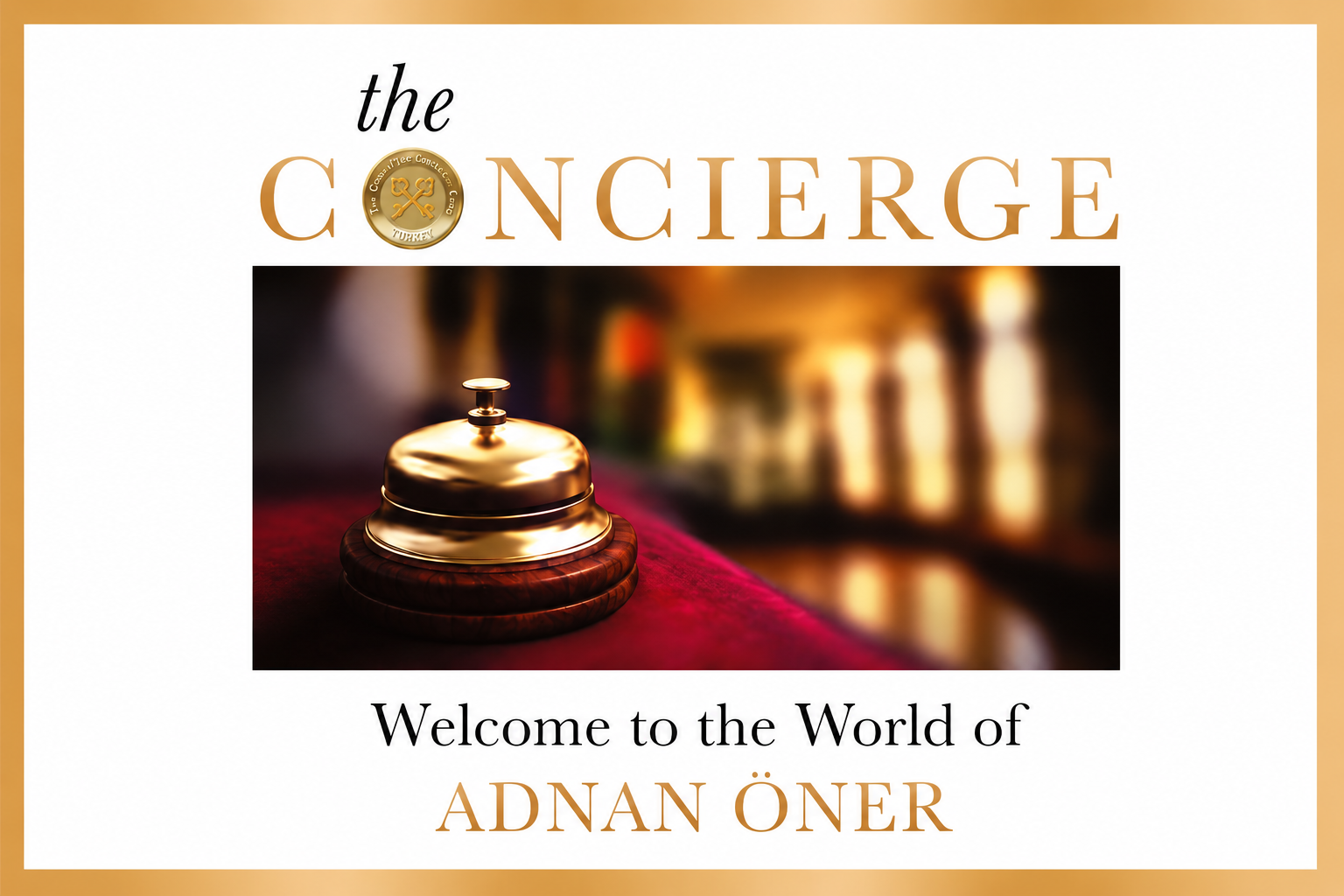 The Concıerge Hoş geldiniz! // İngilizce Basım