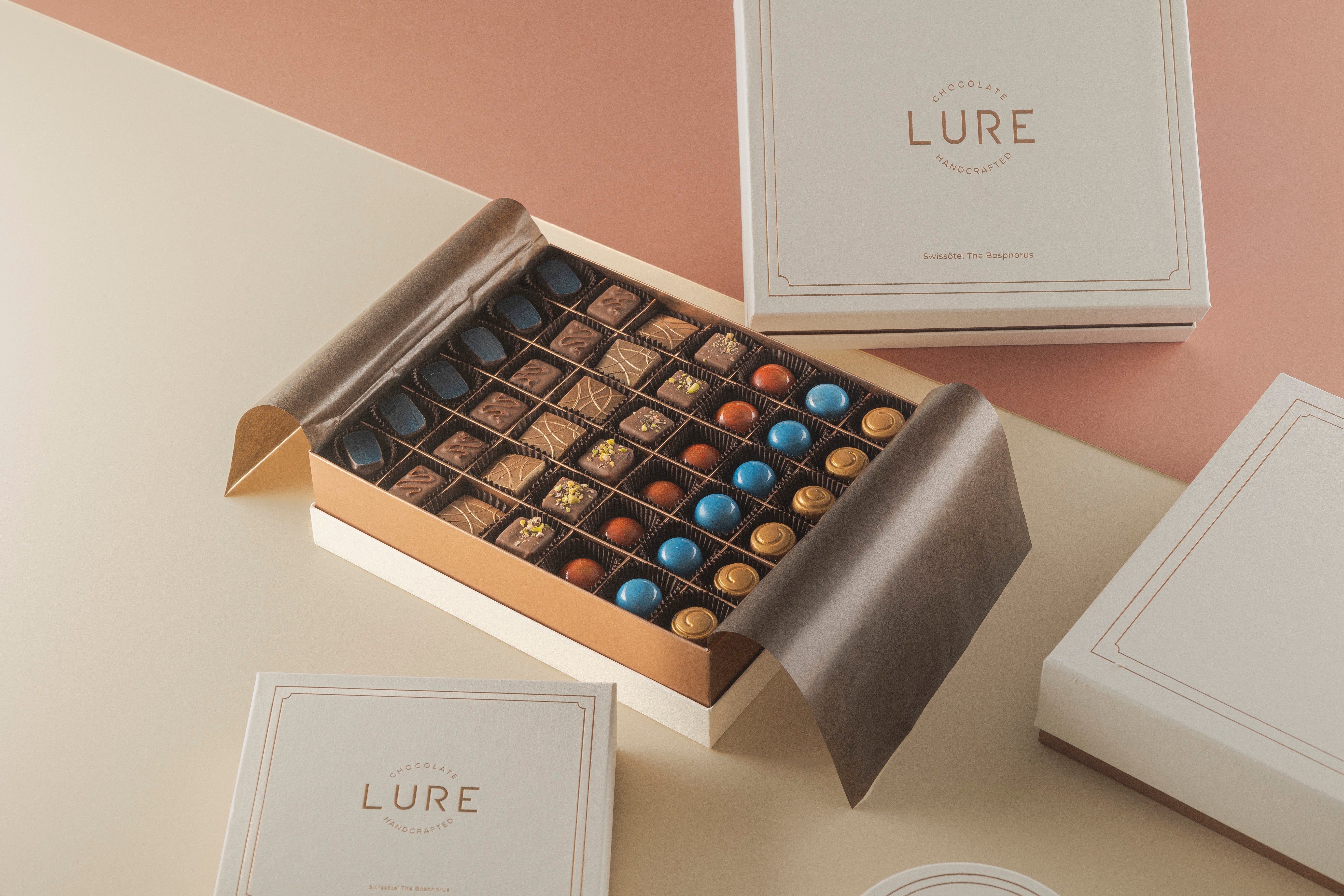 Lure 42'li Çikolata Kutusu | Swissôtel El Yapımı Çikolata